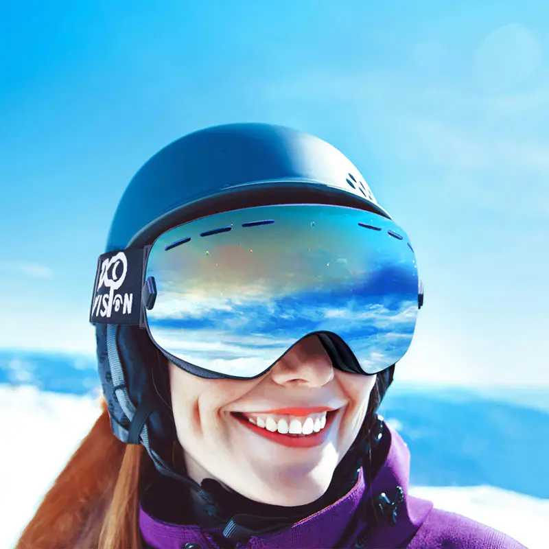 De functie van ski -bril