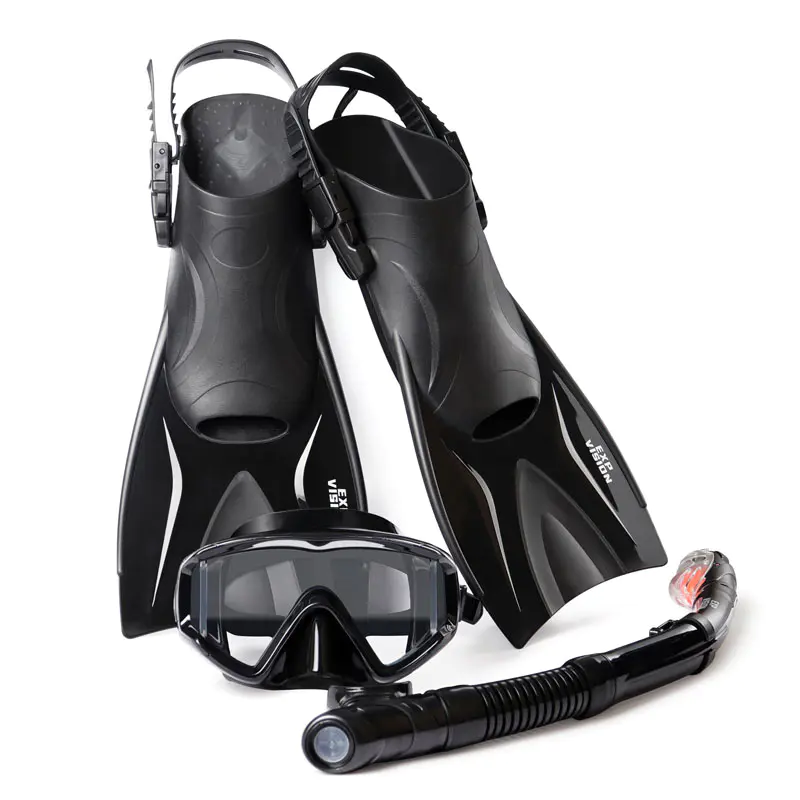 Anti -mistduikmasker met vinnen