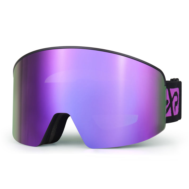 Manetische cilindrische lens ski -bril