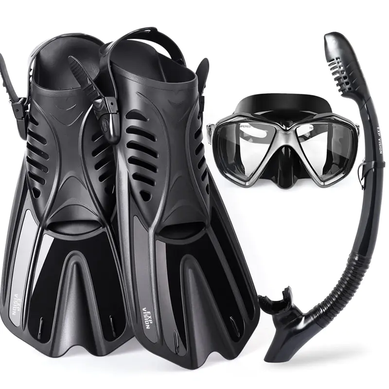 Snorkelen set met duikvinnen